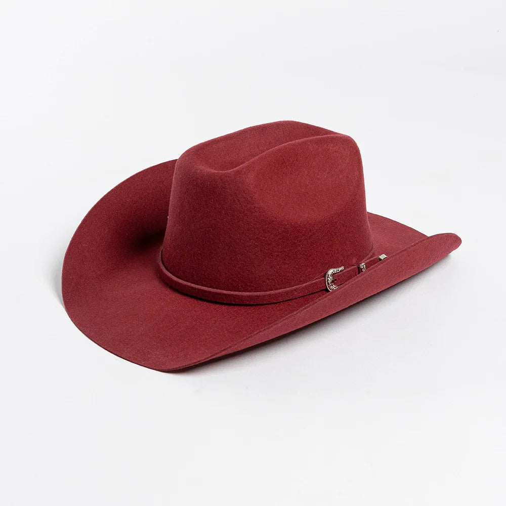 Wool Felt Cowboy Hat