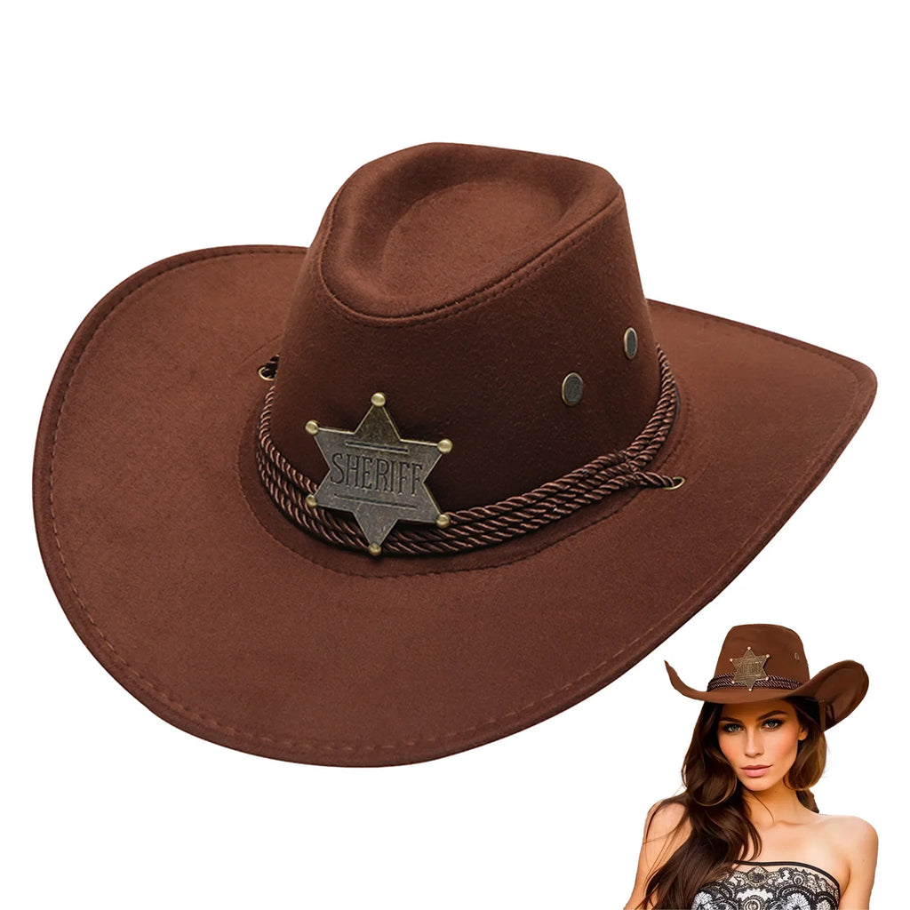 Western Star Rope Cowboy Hat