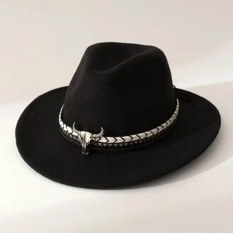 Heart-Shaped Felt Cowboy Hat