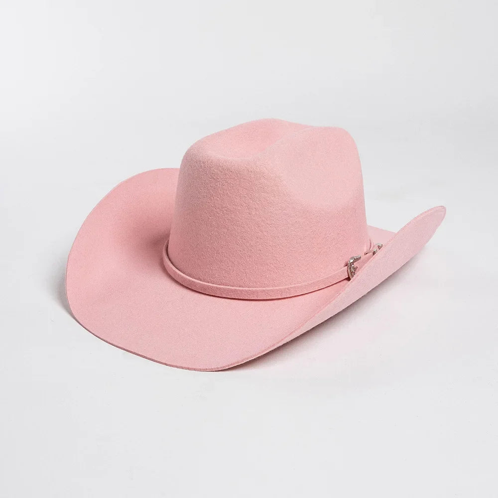 Wool Felt Cowboy Hat