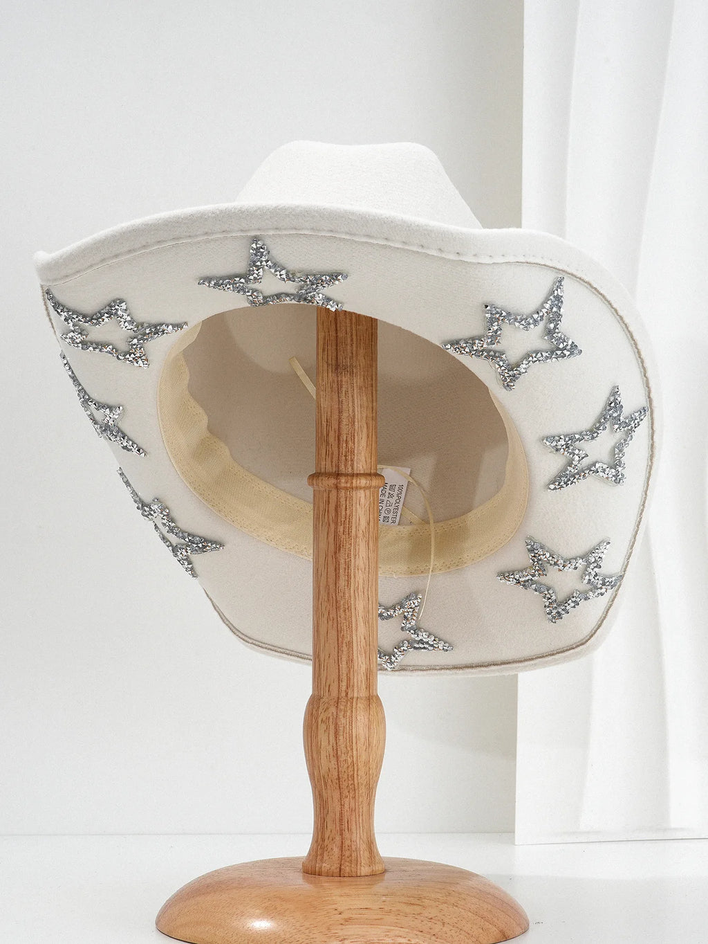 Pentagram Rhinestone Western Cowboy Hat