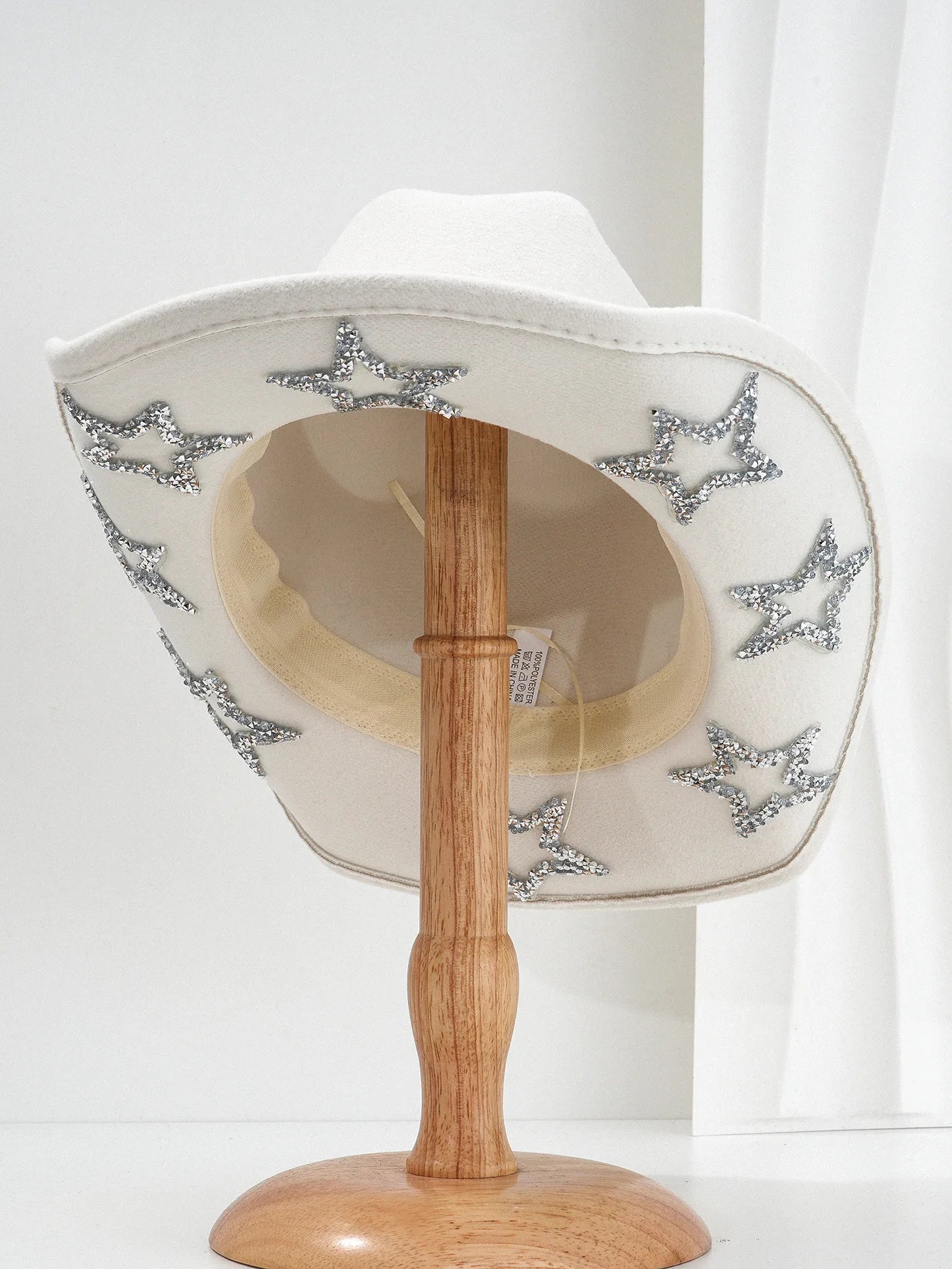 Pentagram Rhinestone Western Cowboy Hat