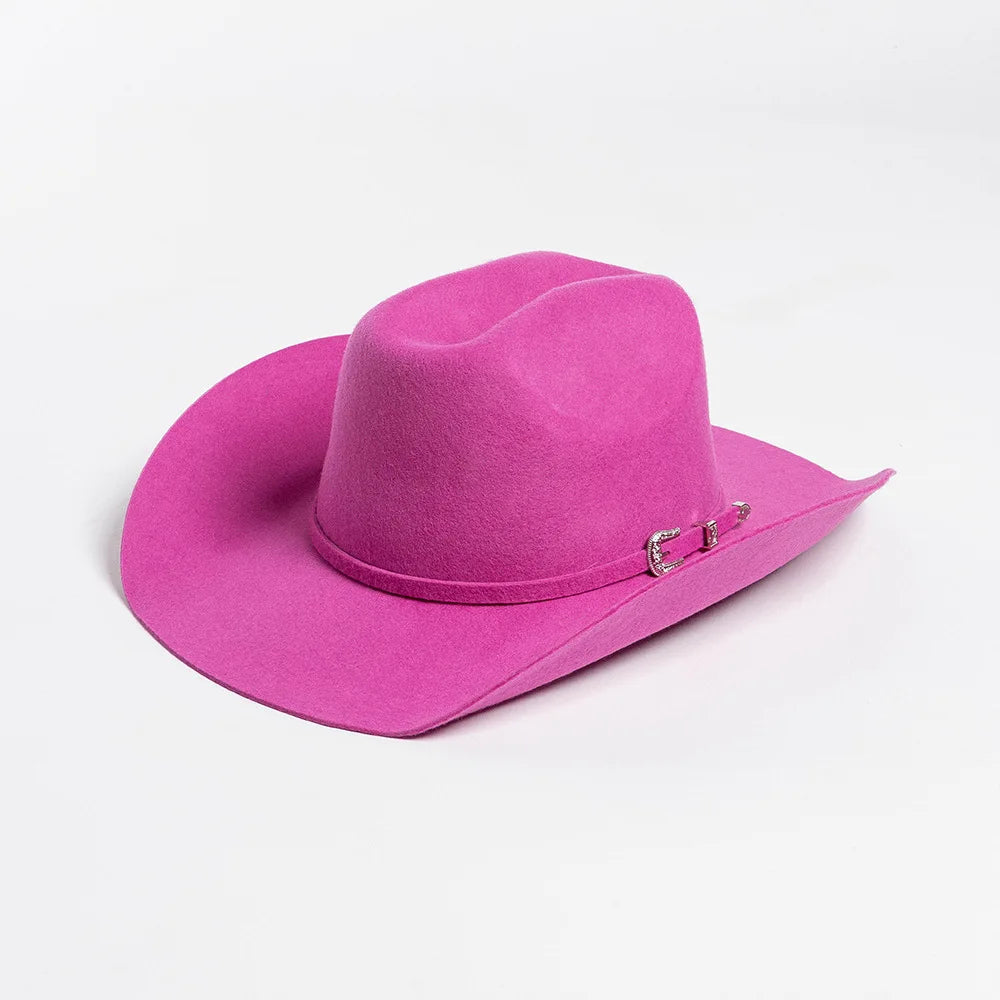Wool Felt Cowboy Hat