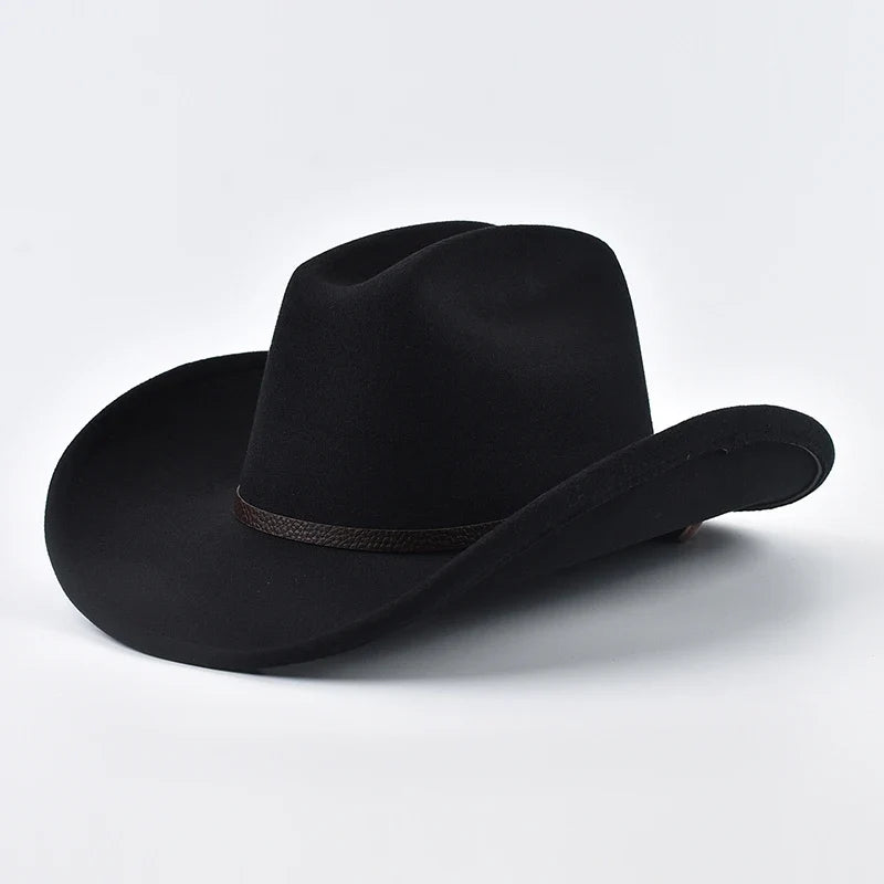 Western Wide Brim Cowboy Hat