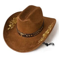 Vintage Embroidered Cowboy Hat