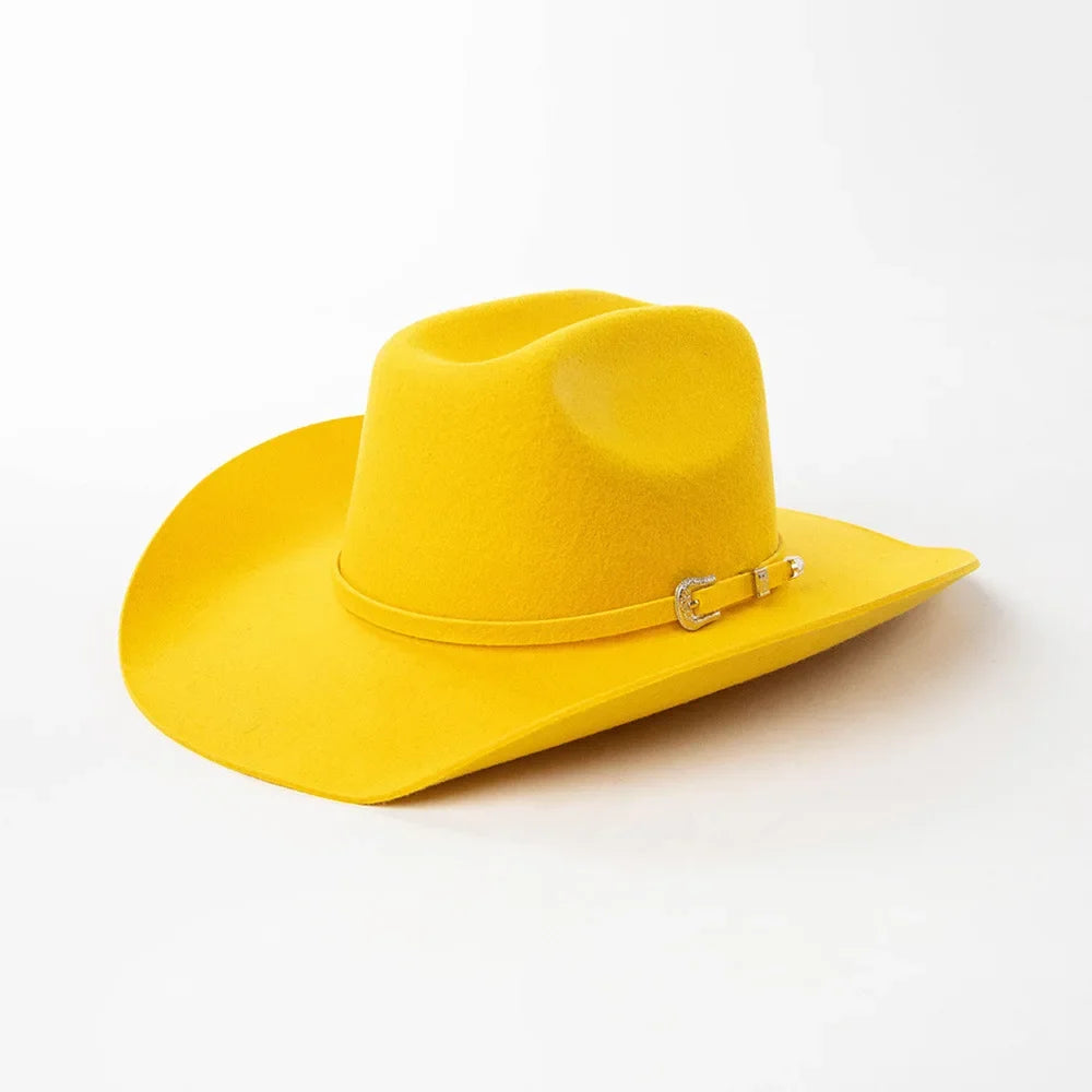 Wool Felt Cowboy Hat